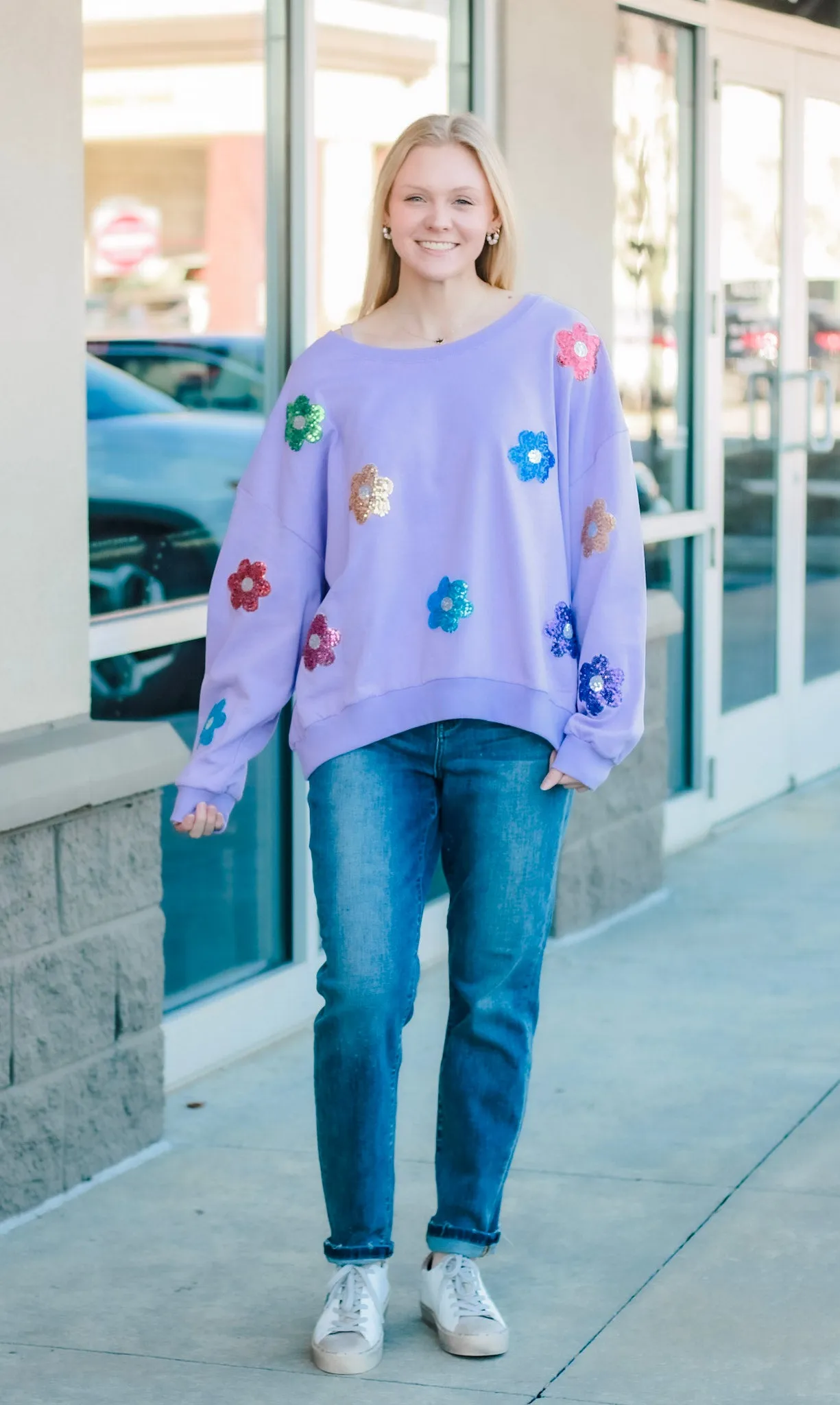 Pretty in Purple Pullover