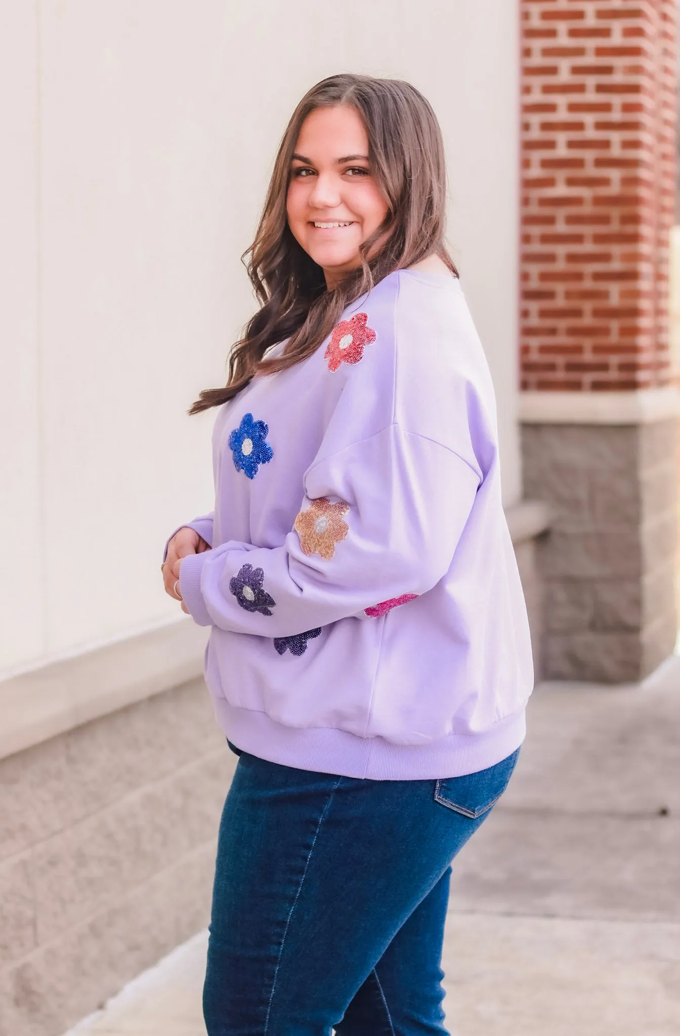 Pretty in Purple Pullover