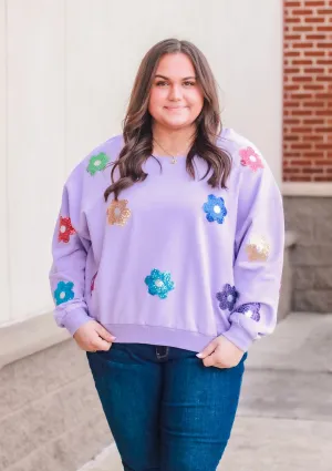 Pretty in Purple Pullover