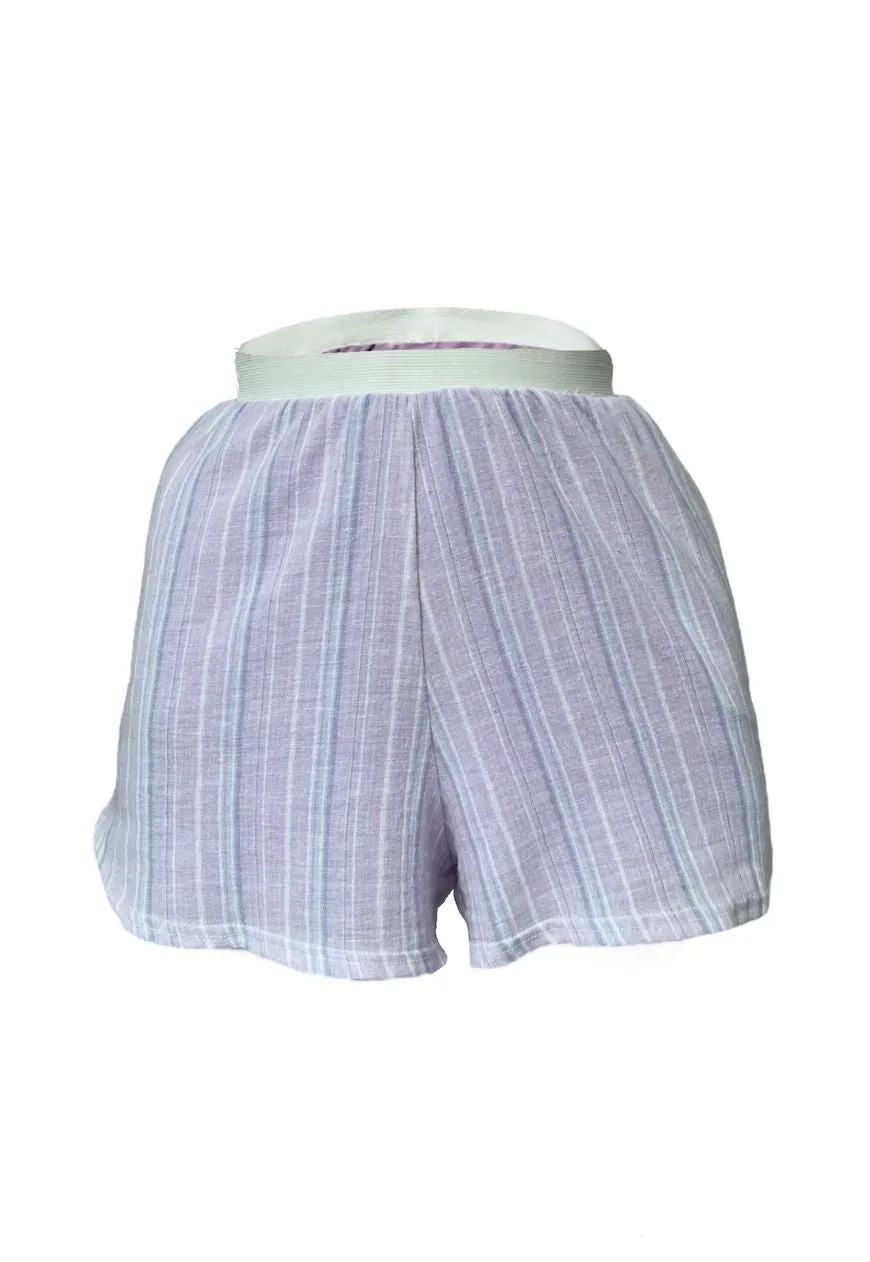 PURPLE STRIPE 24HR SHORTS