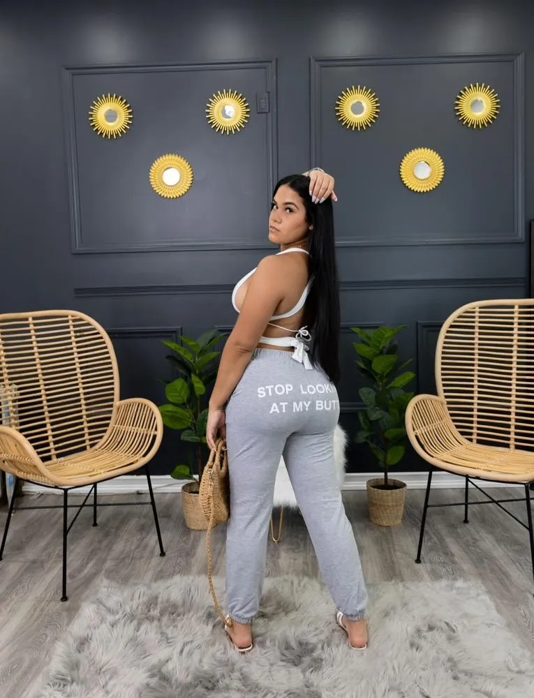 "Made You Look" Sweat Pants