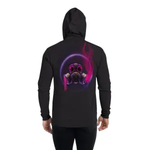 Radioactive Unisex zip hoodie