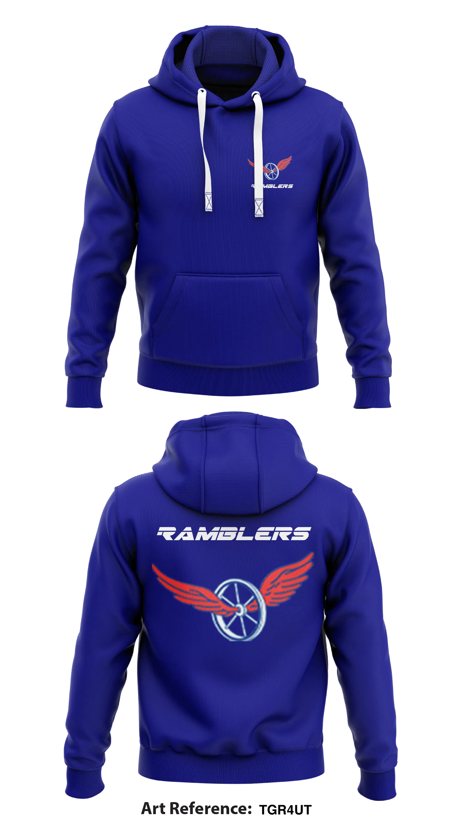 Ramblers  Store 1  Core Men's Hooded Performance Sweatshirt - tgR4ut