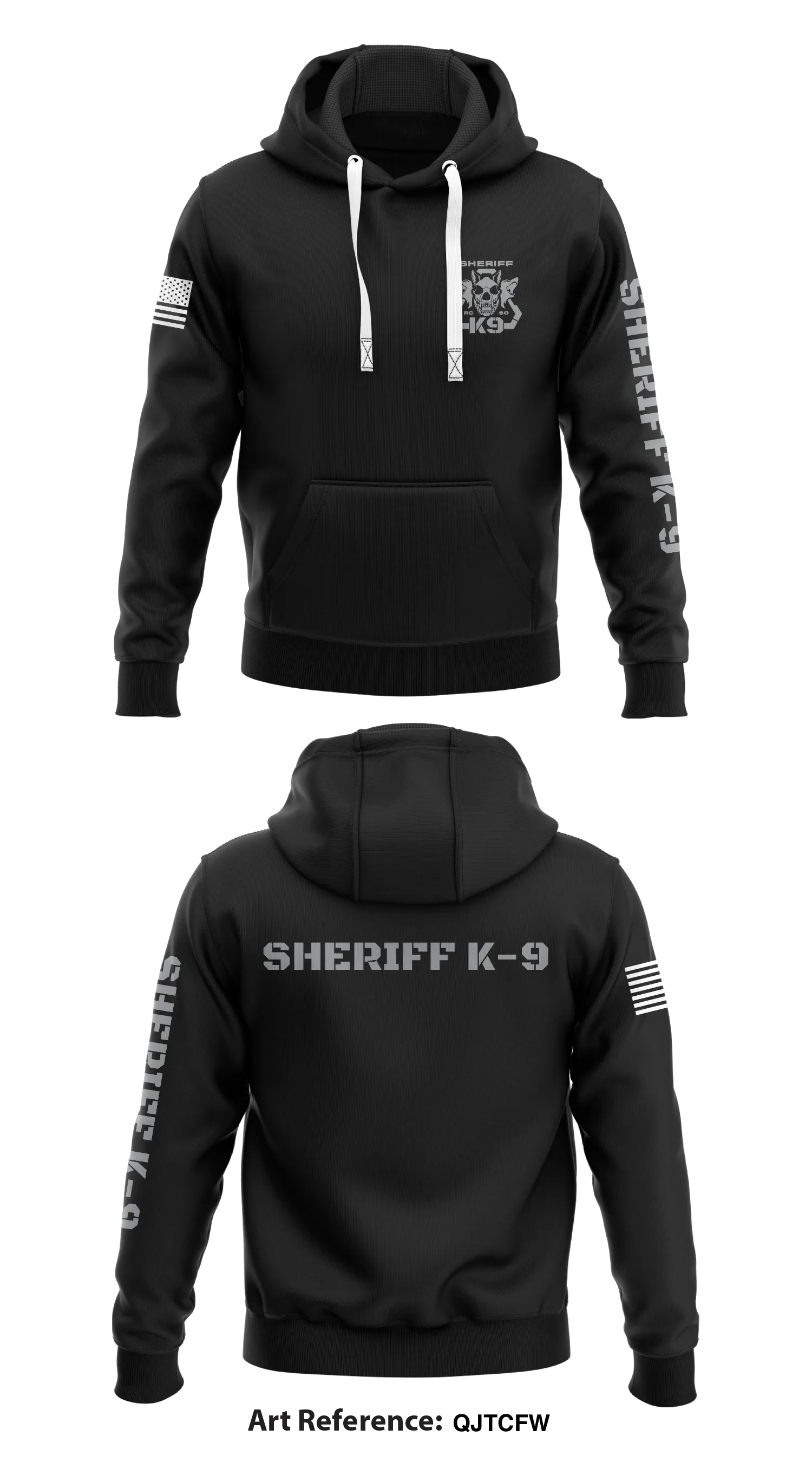 Randolph County Sheriff's Office K-9 Unit Store 1  Core Men's Hooded Performance Sweatshirt - QJTcFW