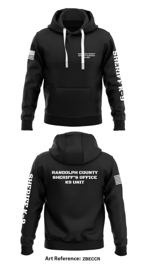 Randolph County Sheriff’s Office K9 Unit Store 1  Core Men's Hooded Performance Sweatshirt - ZbECCR