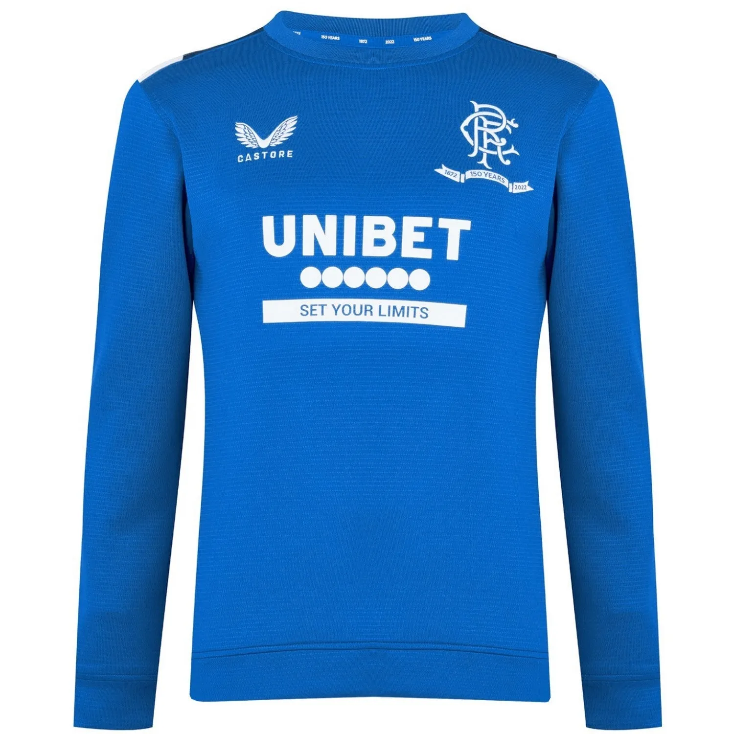 Rangers Glasgow royal blue training sweat tracksuit 2022 - Castore
