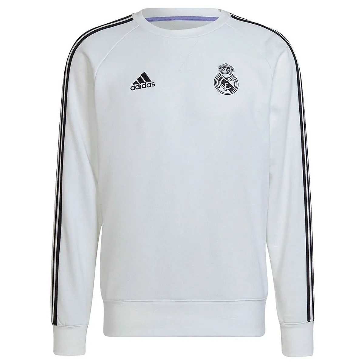 Real Madrid white training sweat Soccer tracksuit 2022/23 - Adidas