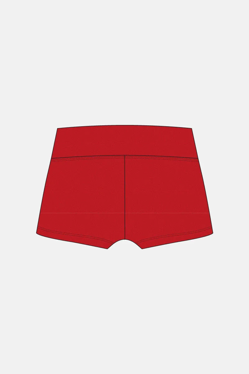 Red Mystique Shorts