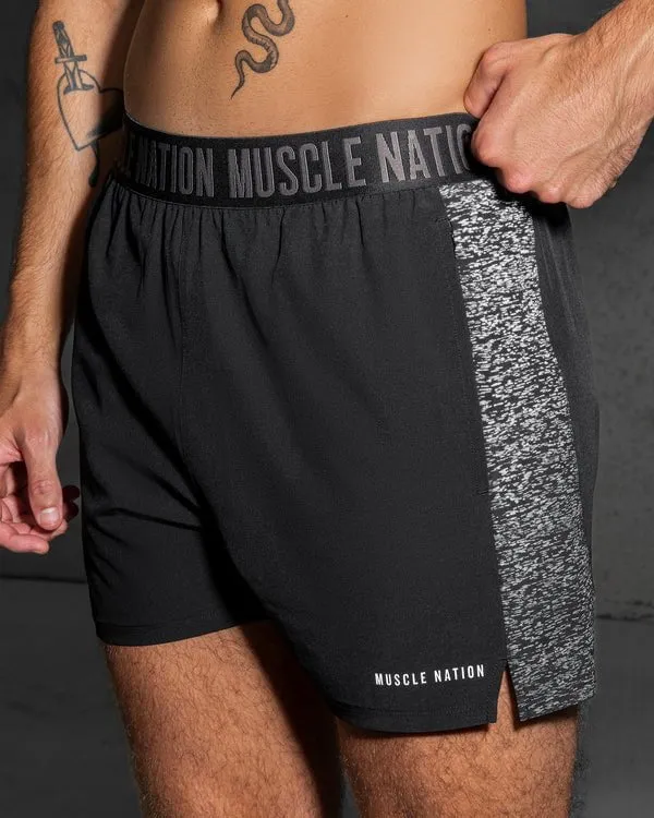 Reflective Training Shorts - Black