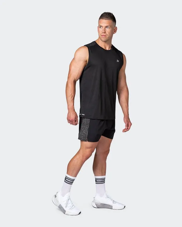 Reflective Training Shorts - Black