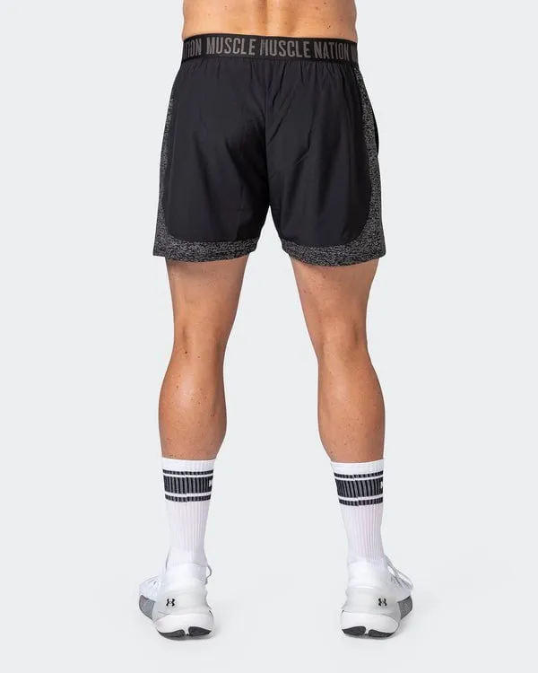Reflective Training Shorts - Black