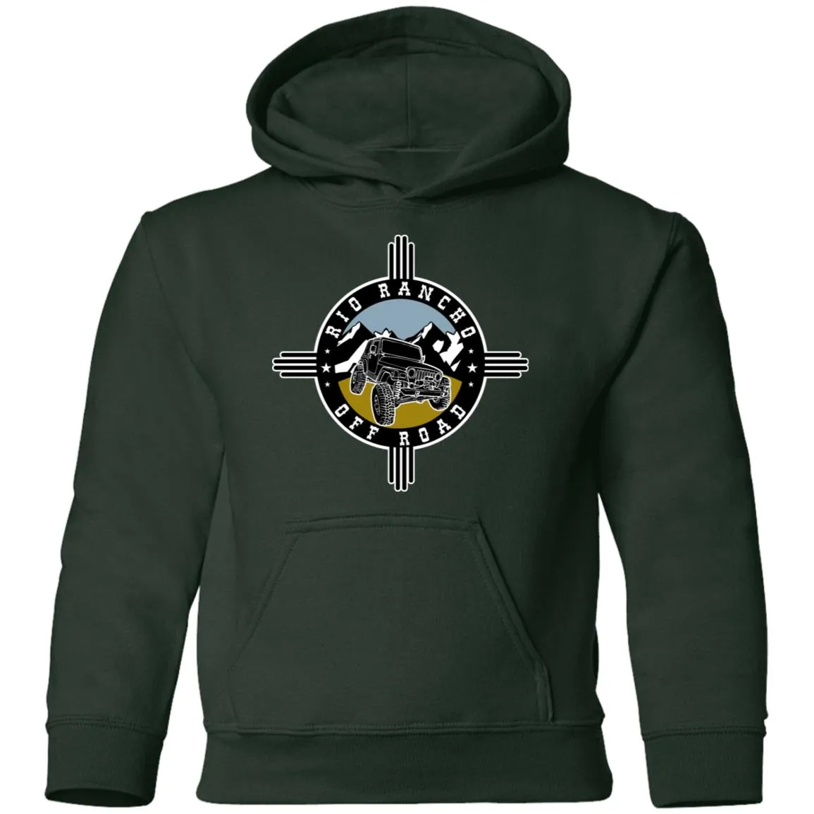 Rio Rancho Off Road G185B Gildan Youth Pullover Hoodie