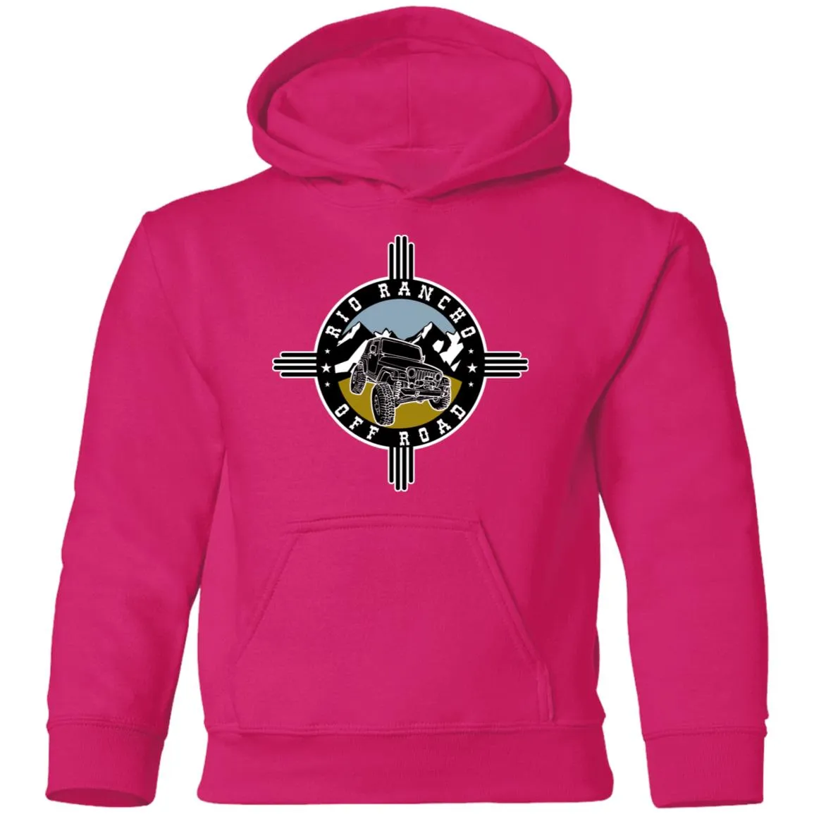 Rio Rancho Off Road G185B Gildan Youth Pullover Hoodie