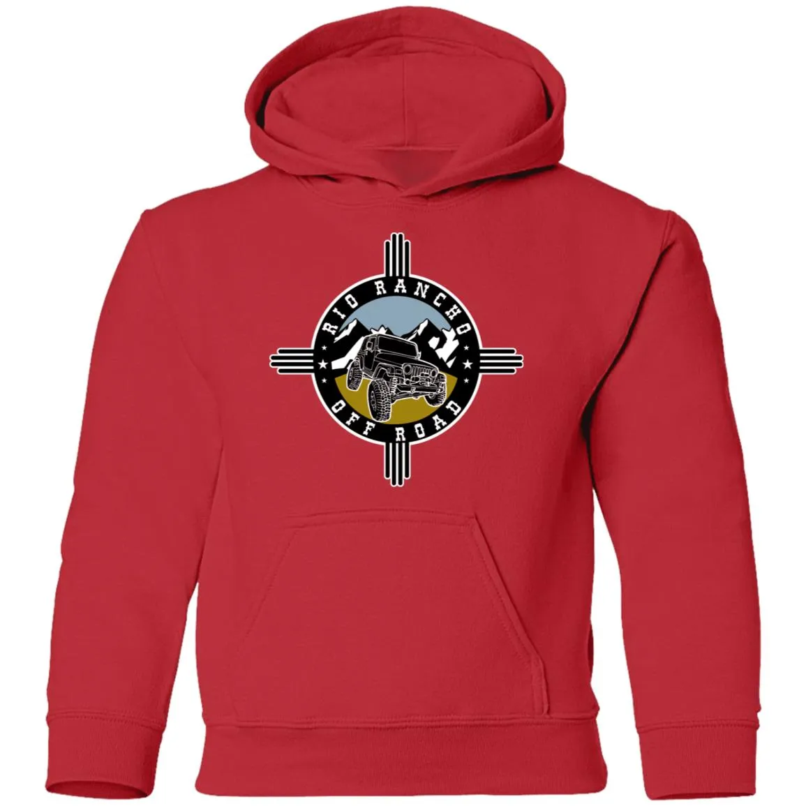 Rio Rancho Off Road G185B Gildan Youth Pullover Hoodie