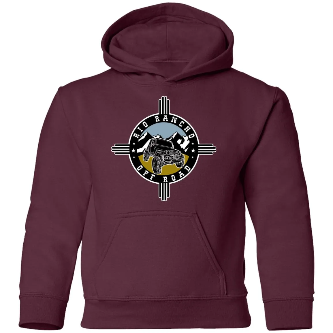 Rio Rancho Off Road G185B Gildan Youth Pullover Hoodie
