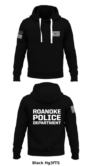 Roanoke Police Department Store 1  Core Men's Hooded Performance Sweatshirt - Hg3fTS