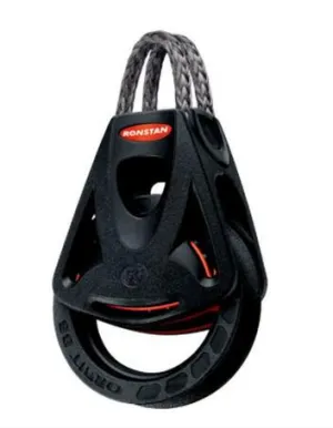 RONSTAN S55 BB ORBIT BLOCK-SINGLE,  LINK HEAD