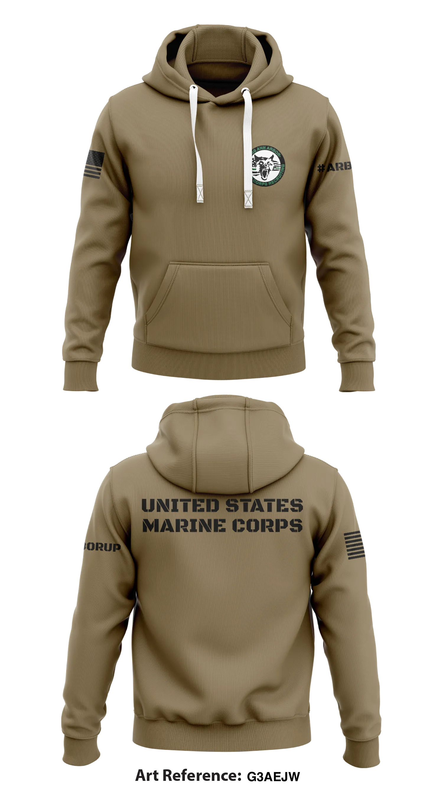 RSS ANN ARBOR Store 1  Core Men's Hooded Performance Sweatshirt - g3AEJW