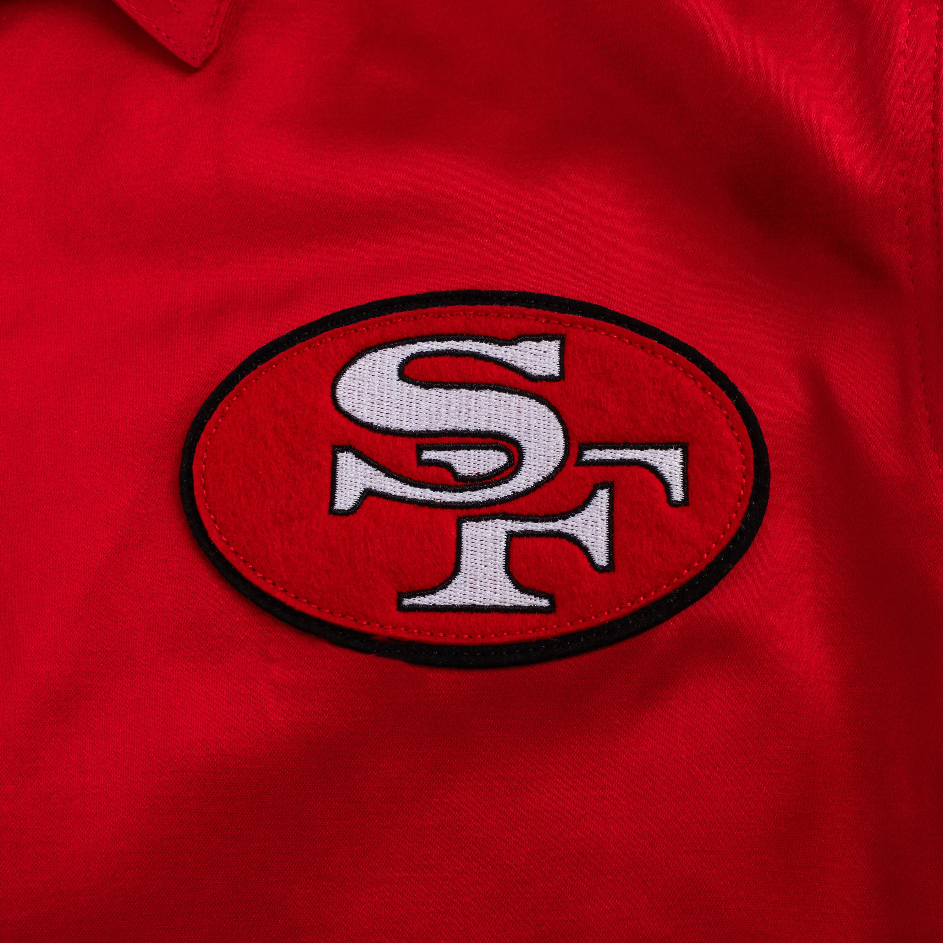 San Francisco 49ers Satin Windbreaker