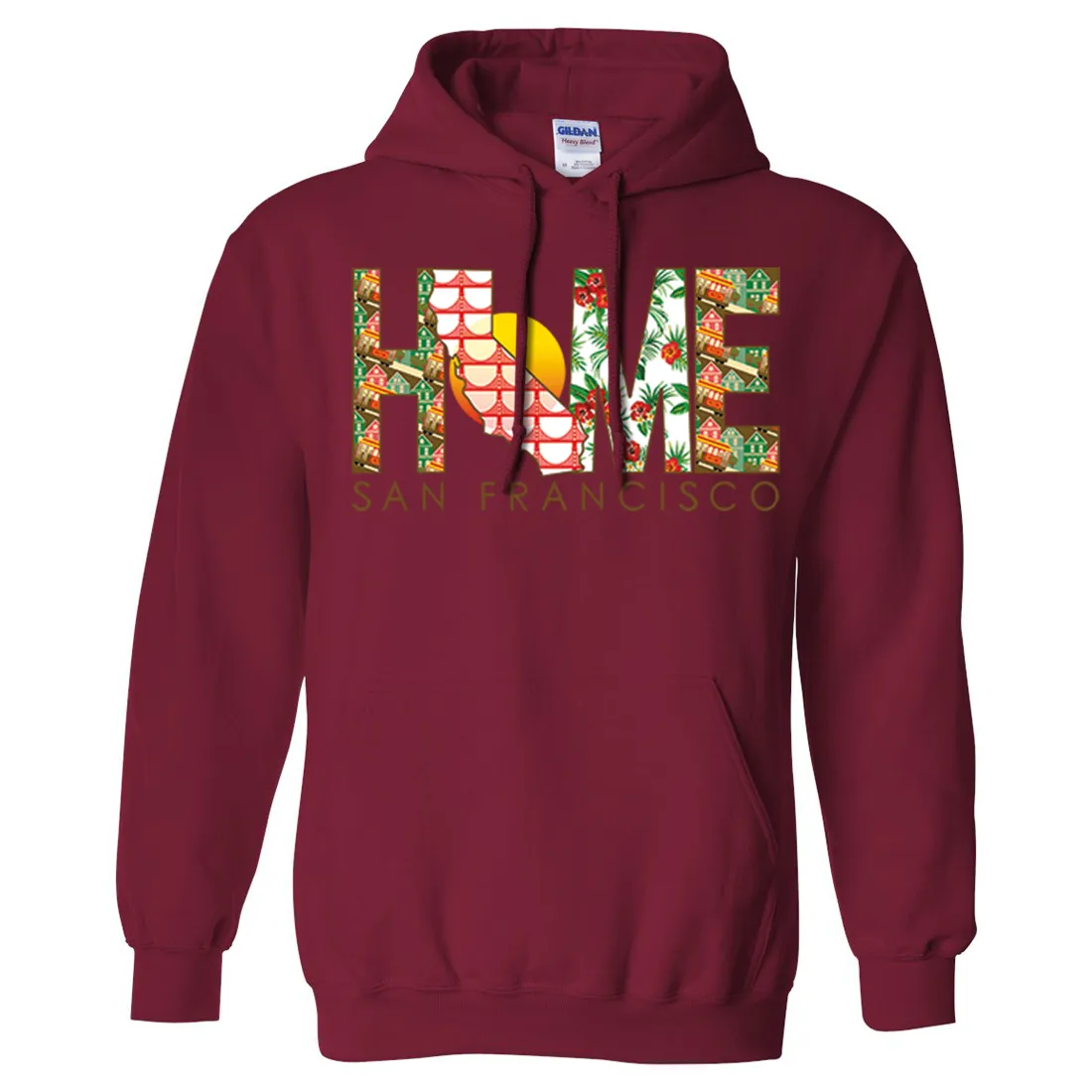 San Francisco Home Sweatshirt Hoodie