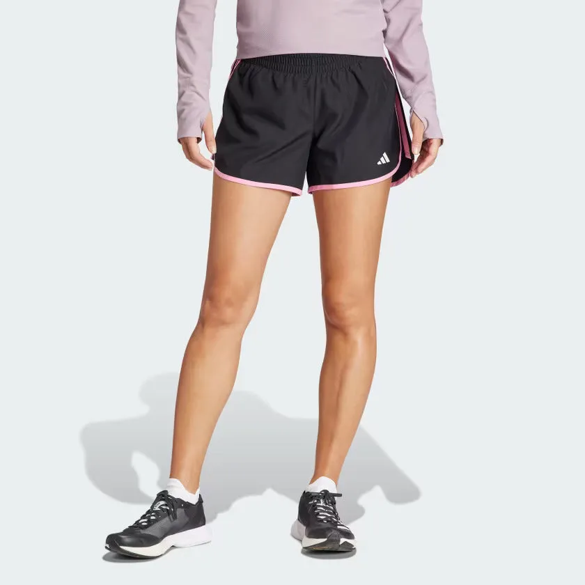 SHORTS ADIDAS DONNA WOMAN PANTALONCINO CORTO NERO PINK ROSA