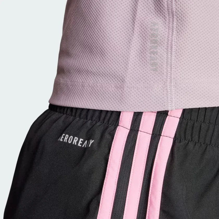 SHORTS ADIDAS DONNA WOMAN PANTALONCINO CORTO NERO PINK ROSA