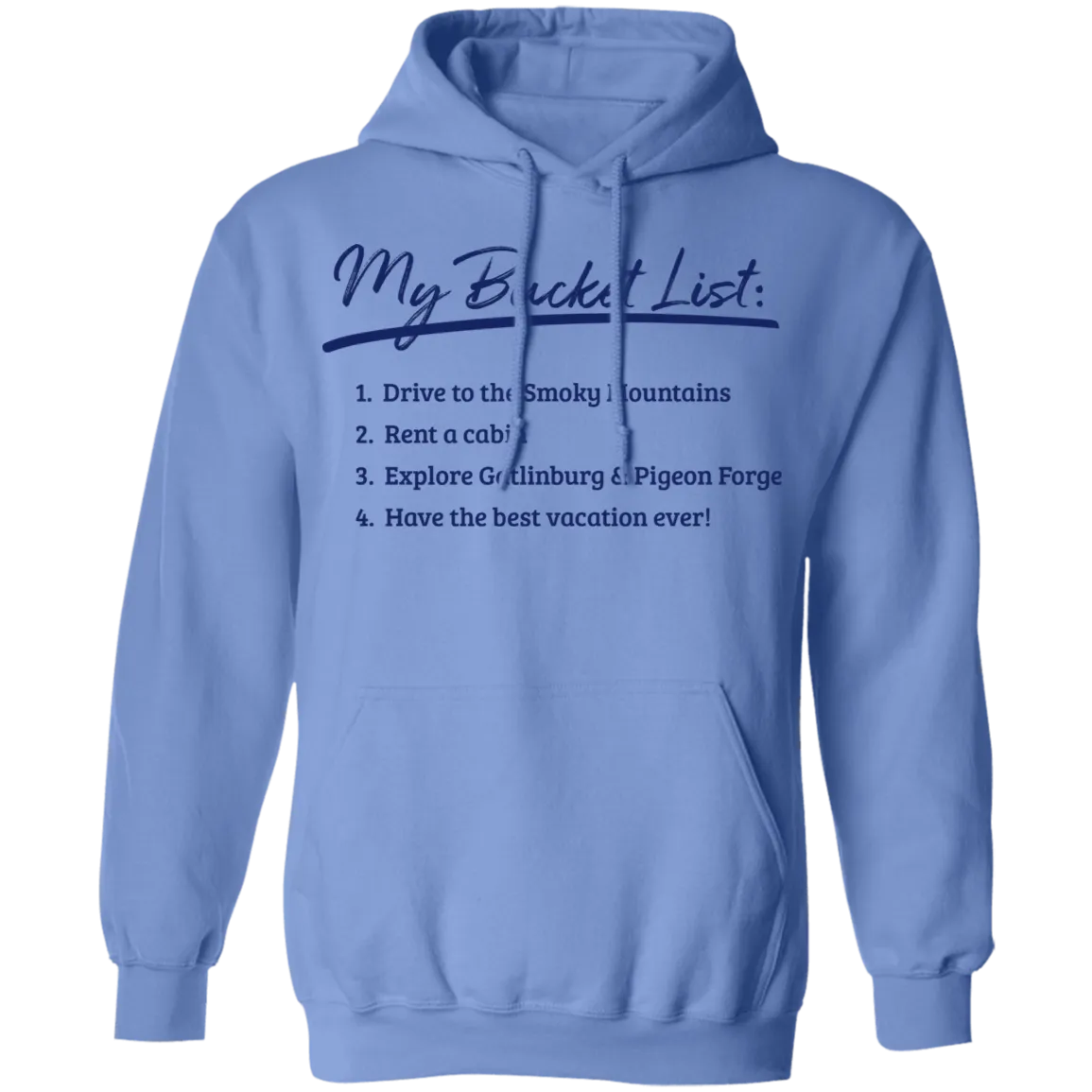 Smokies Bucket List - Pullover Hoodie