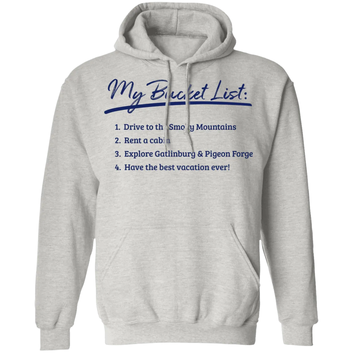 Smokies Bucket List - Pullover Hoodie