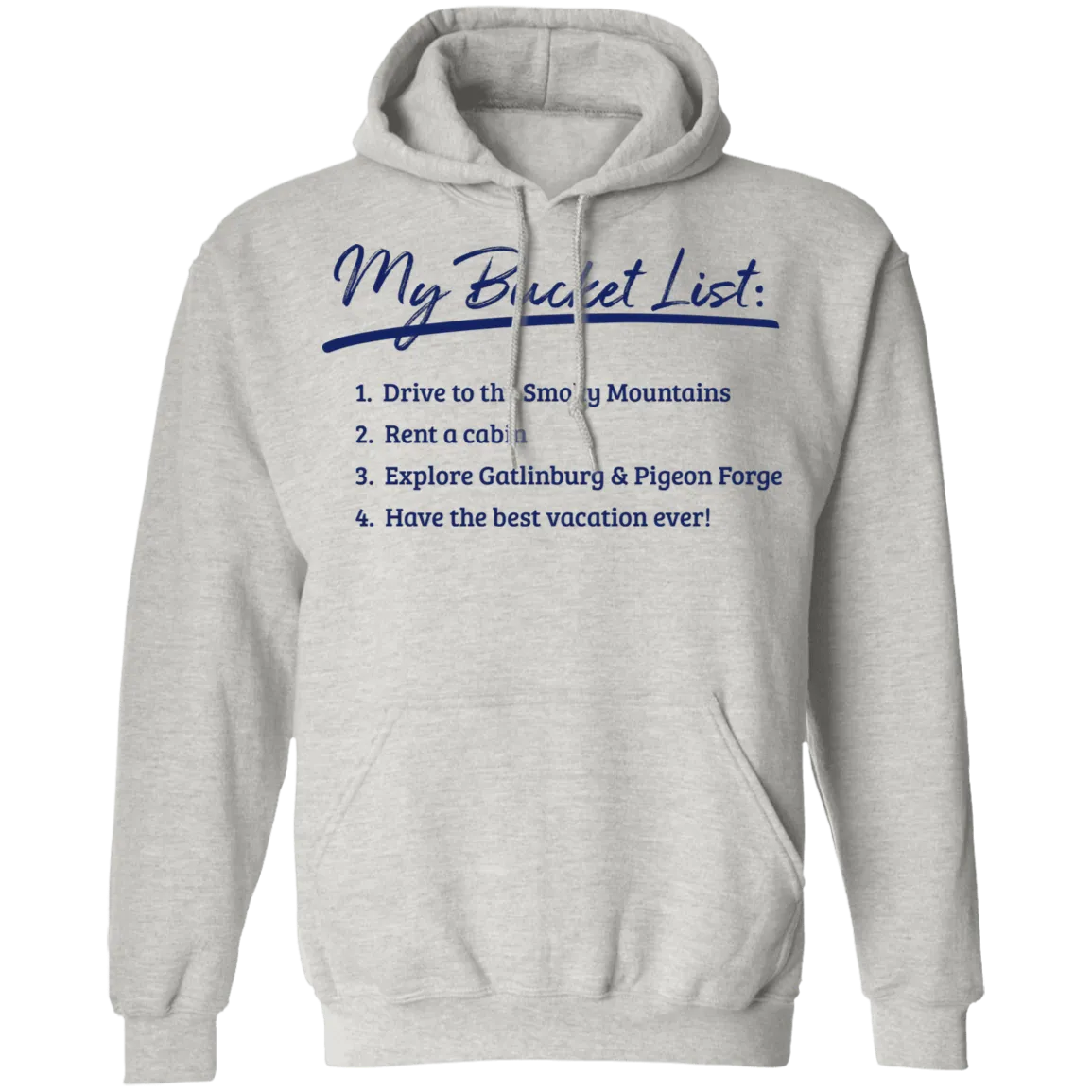 Smokies Bucket List - Pullover Hoodie