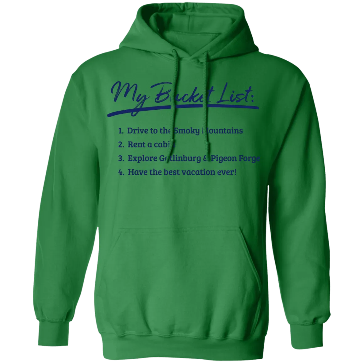 Smokies Bucket List - Pullover Hoodie