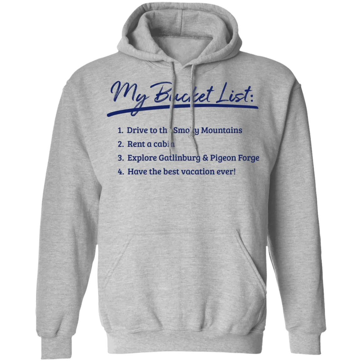 Smokies Bucket List - Pullover Hoodie