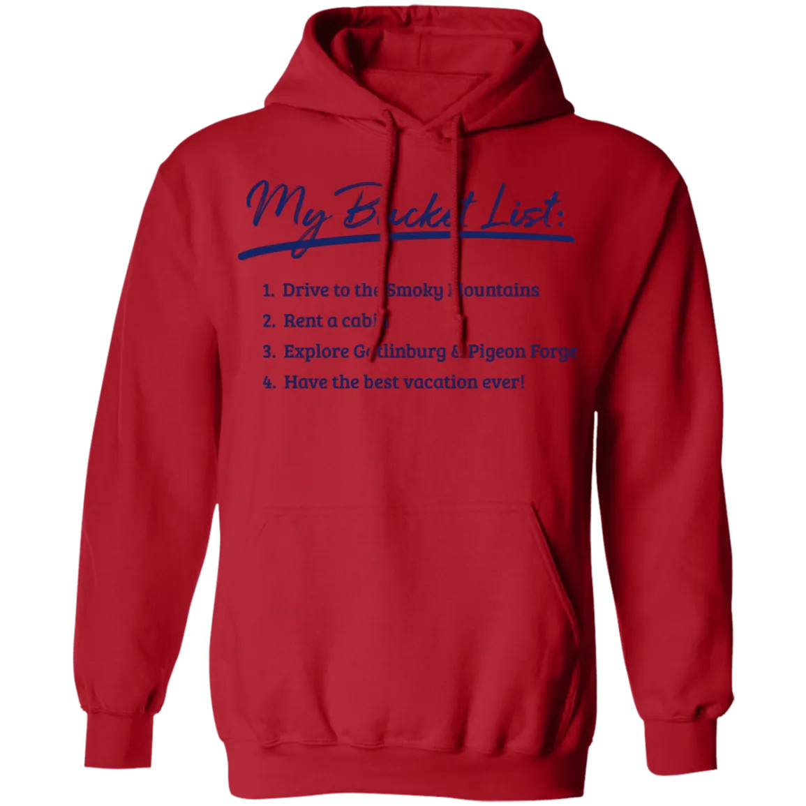 Smokies Bucket List - Pullover Hoodie