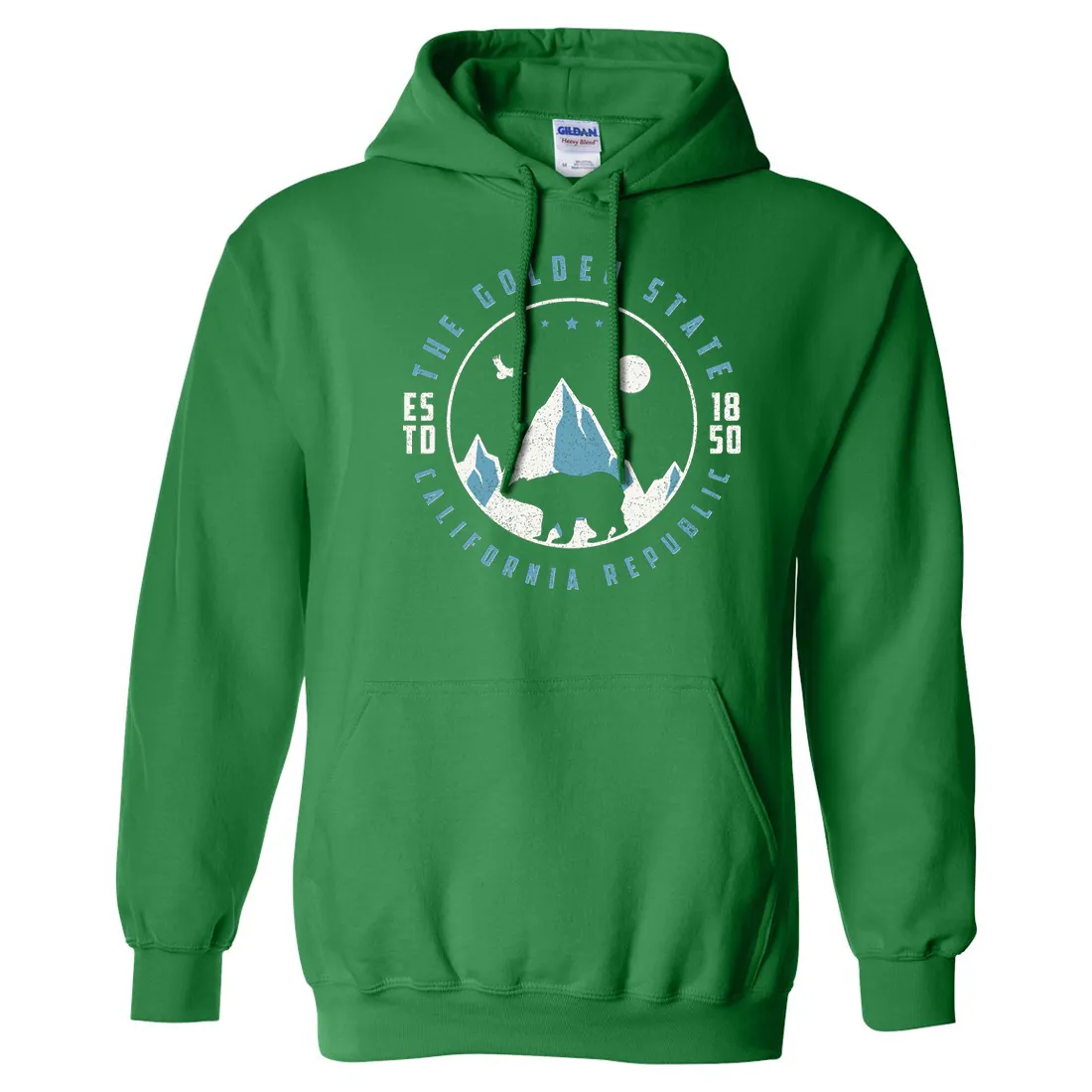 Snowy California Mountains Sweatshirt Hoodie