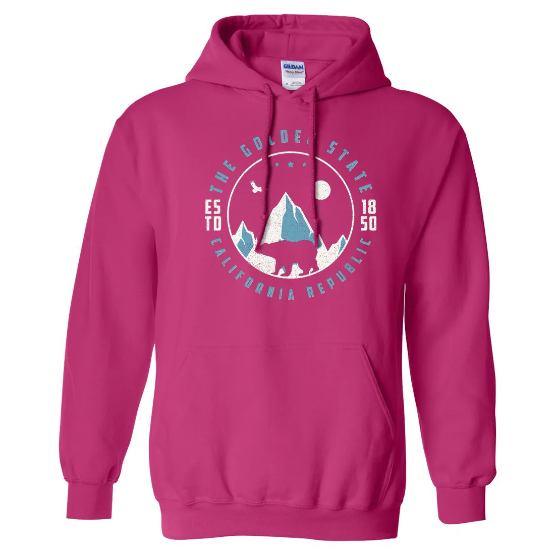 Snowy California Mountains Sweatshirt Hoodie