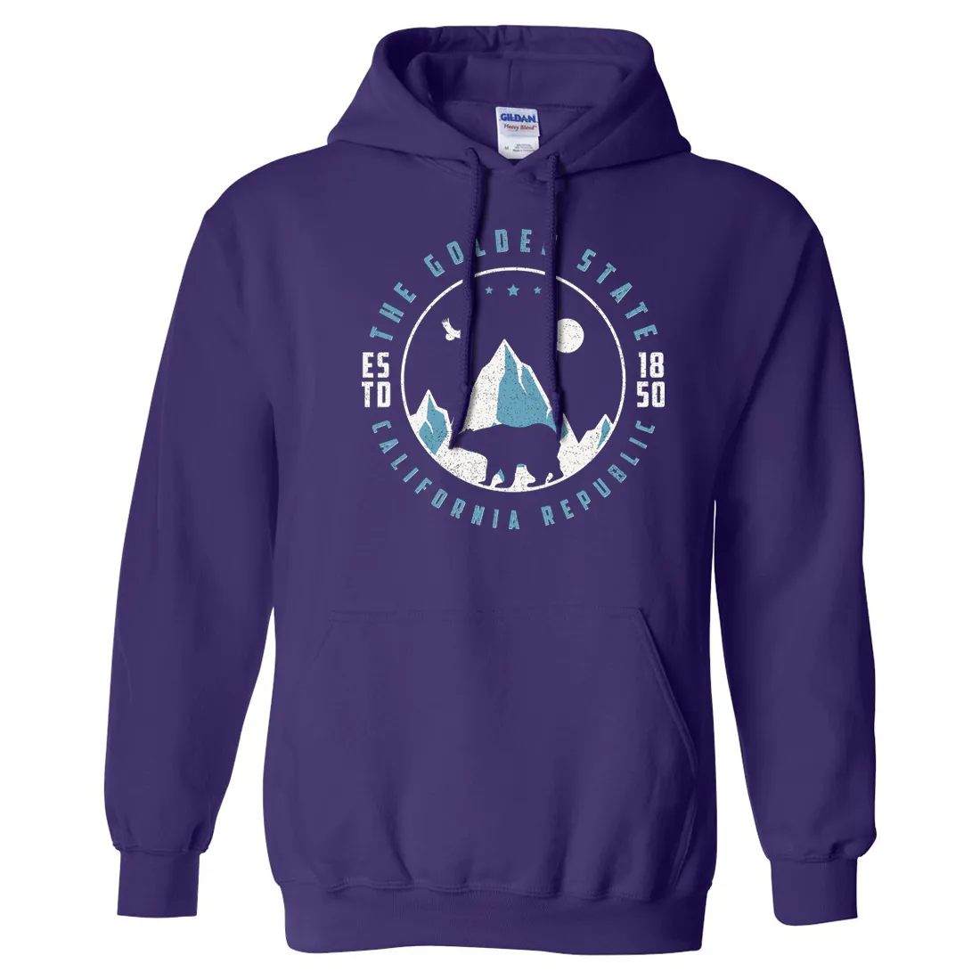 Snowy California Mountains Sweatshirt Hoodie