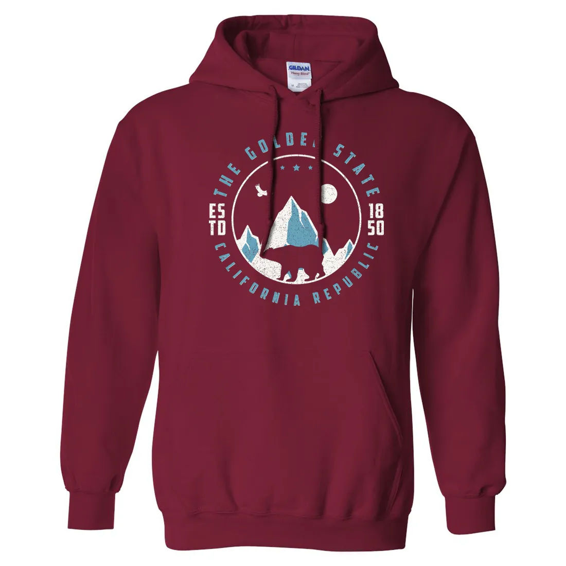 Snowy California Mountains Sweatshirt Hoodie