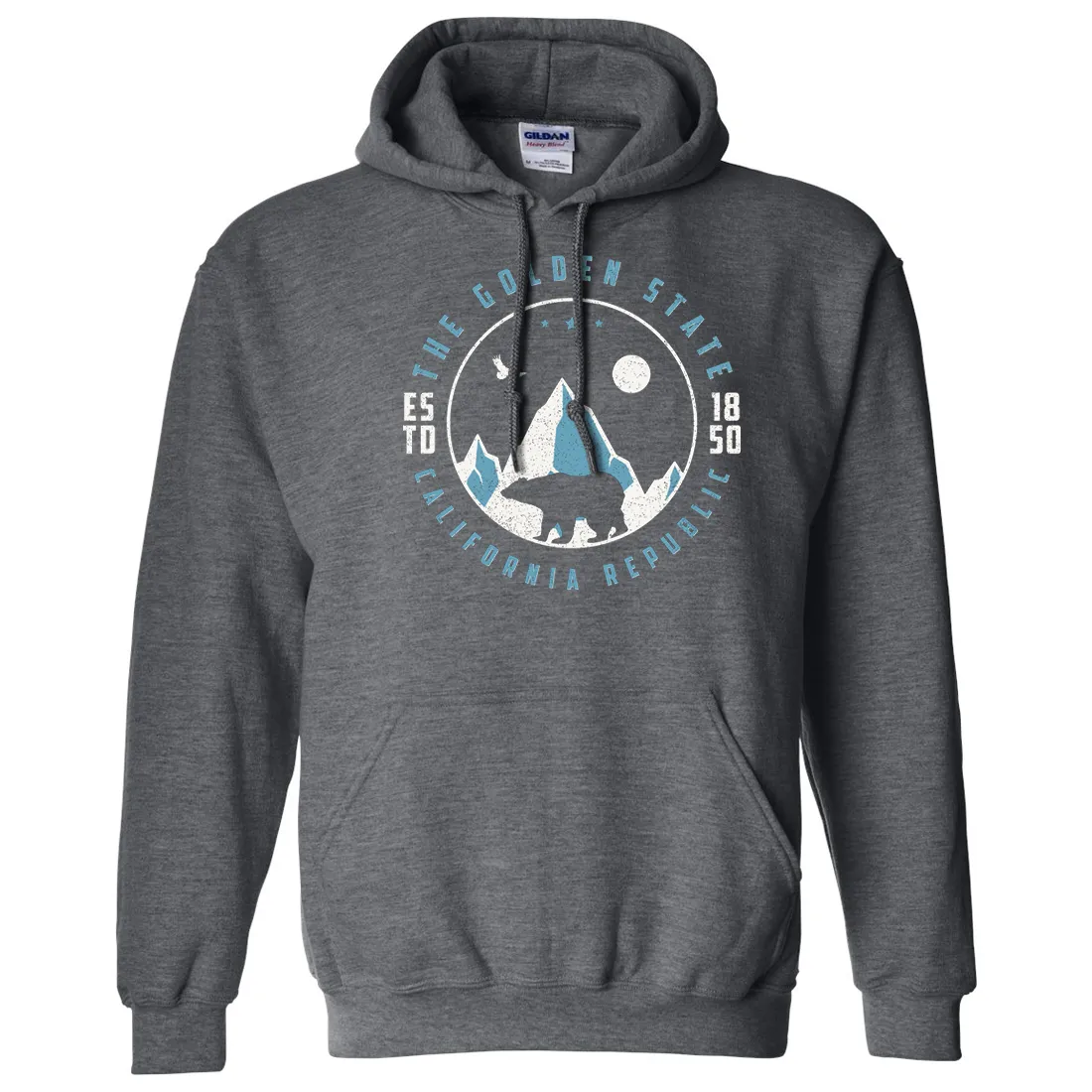 Snowy California Mountains Sweatshirt Hoodie