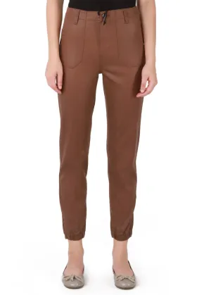 Sofia High Rise Coated Jogger