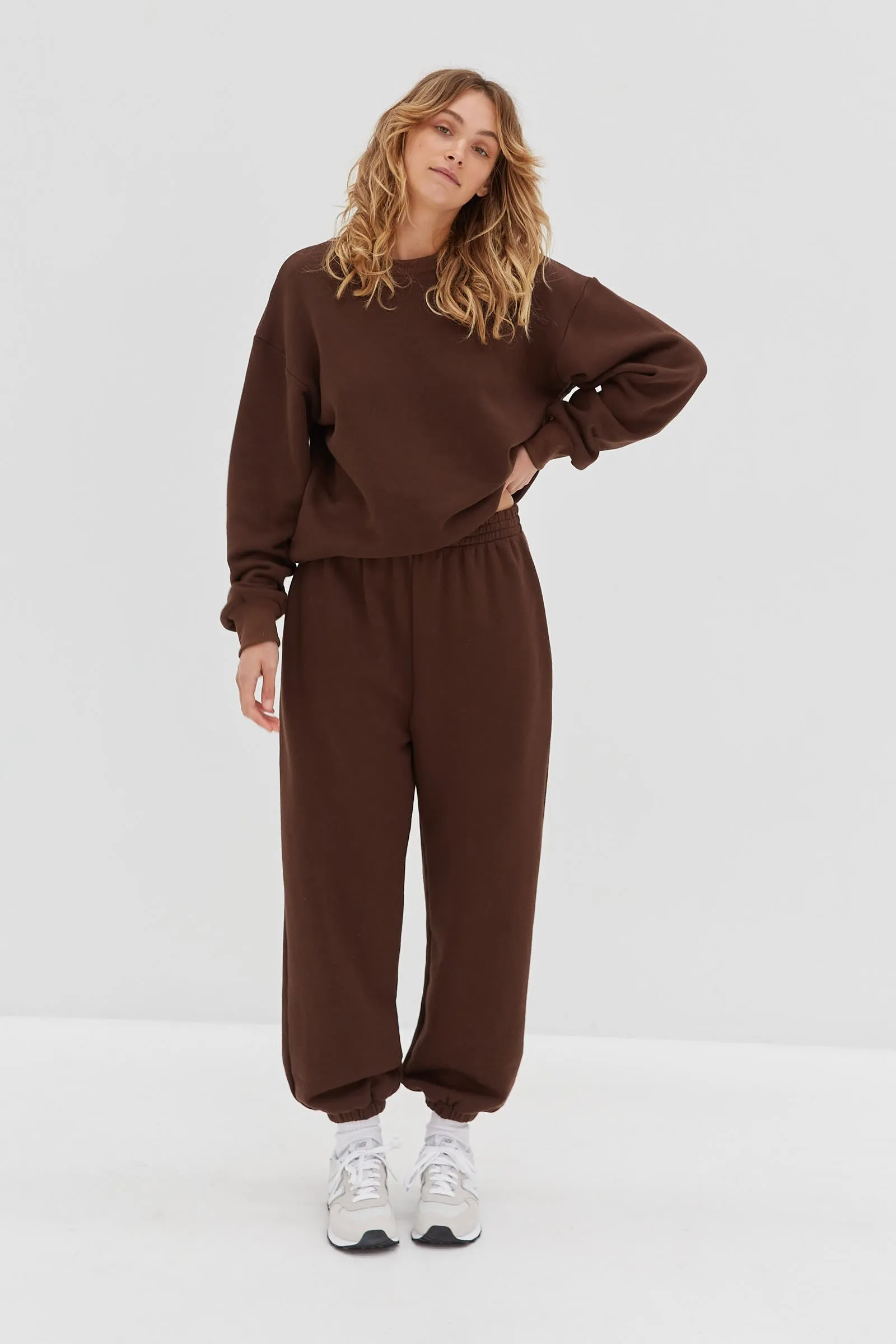 Sofia Sweat Shirt - Brown