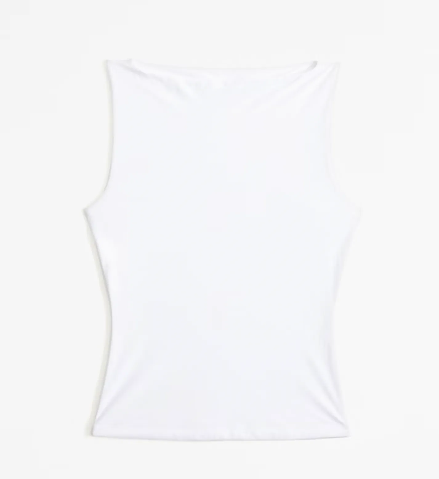 Soft Matte Seamless Slash Top