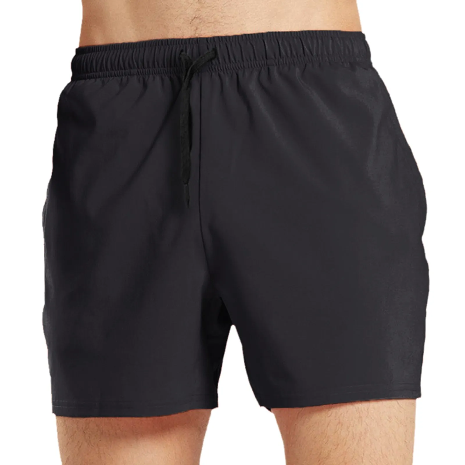SOLID COLOR 5'' INSEAM INSEAM RUNNING SHORTS
