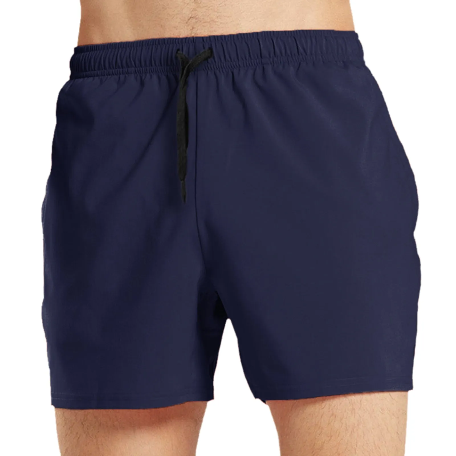 SOLID COLOR 5'' INSEAM INSEAM RUNNING SHORTS