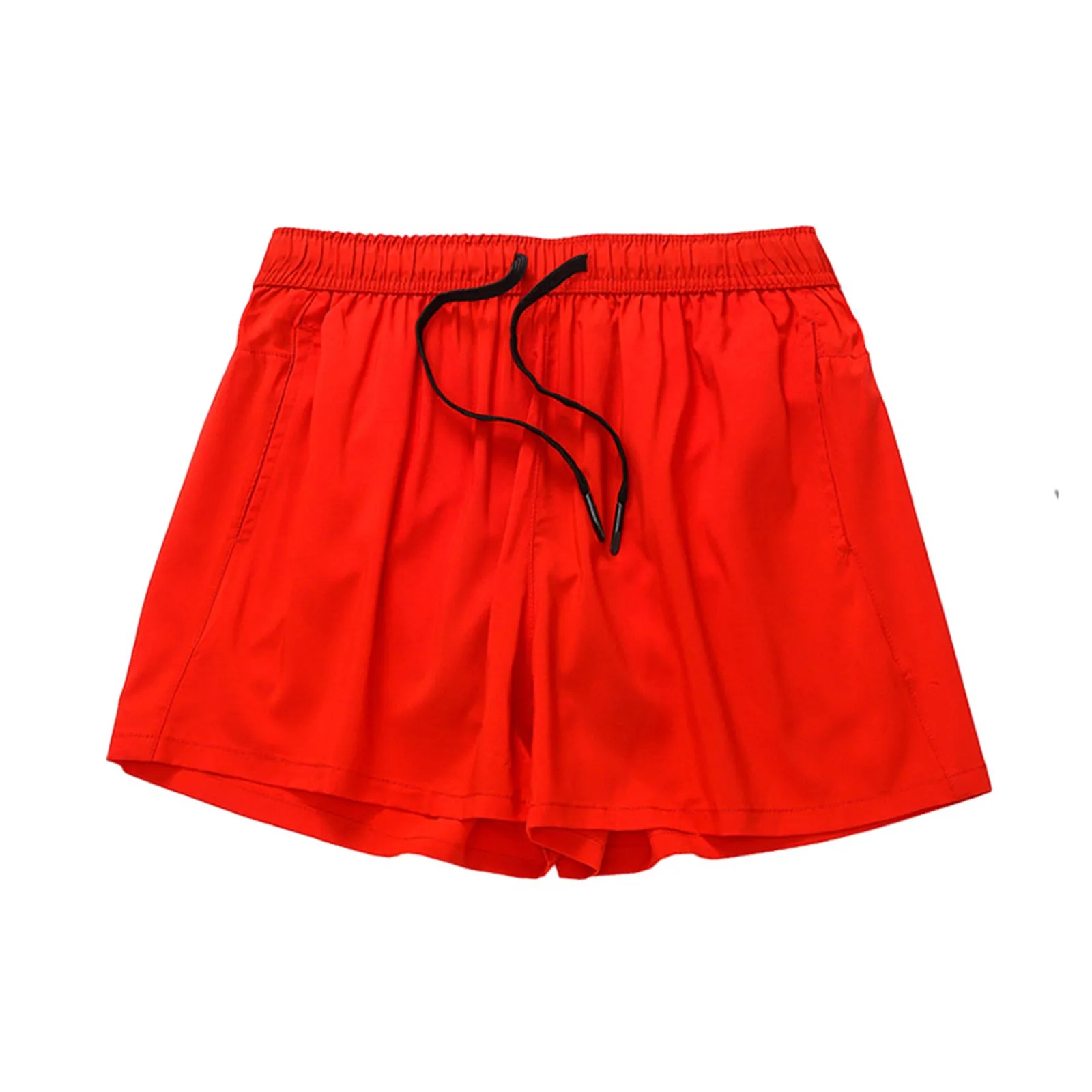 SOLID COLOR 5'' INSEAM INSEAM RUNNING SHORTS