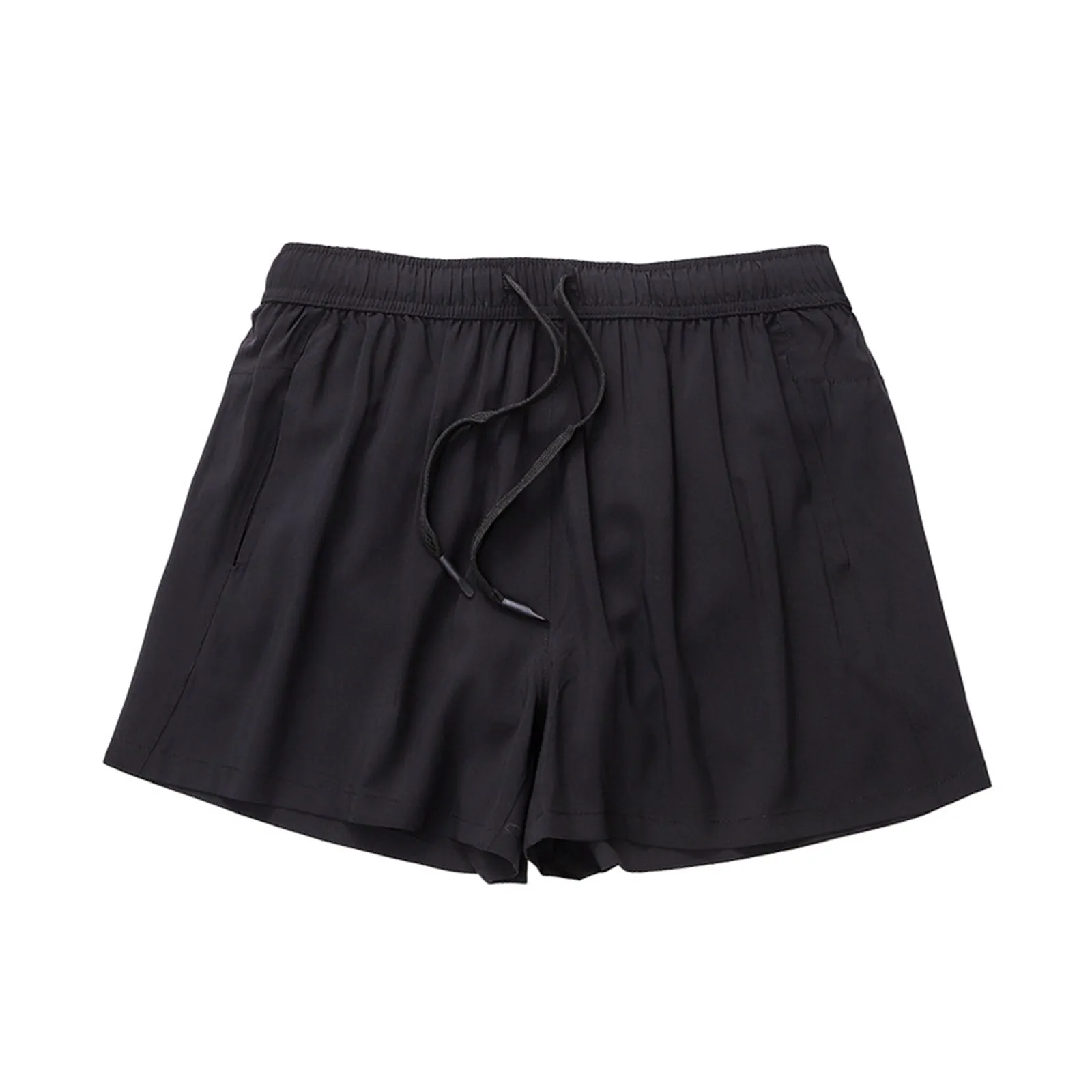 SOLID COLOR 5'' INSEAM INSEAM RUNNING SHORTS