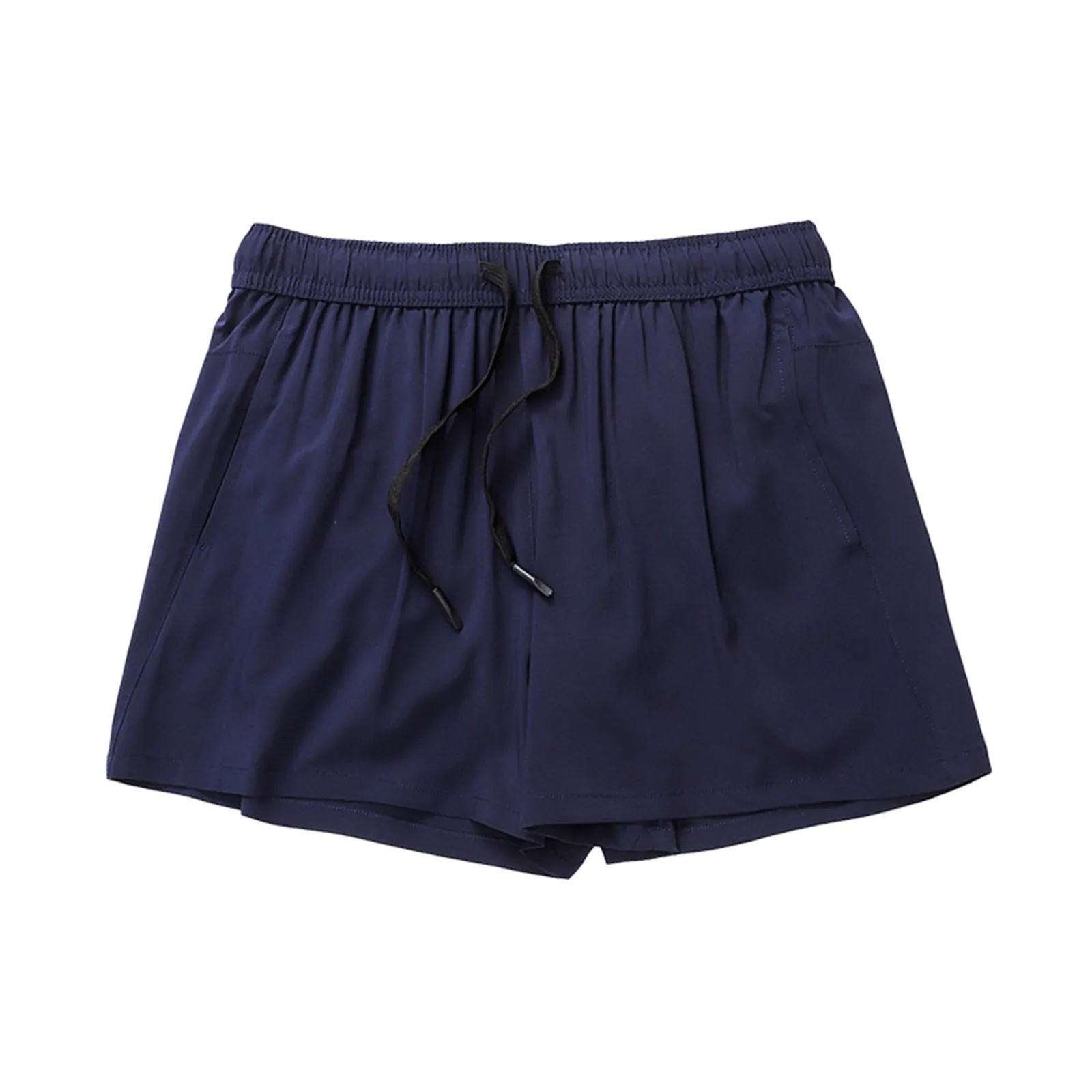 SOLID COLOR 5'' INSEAM INSEAM RUNNING SHORTS