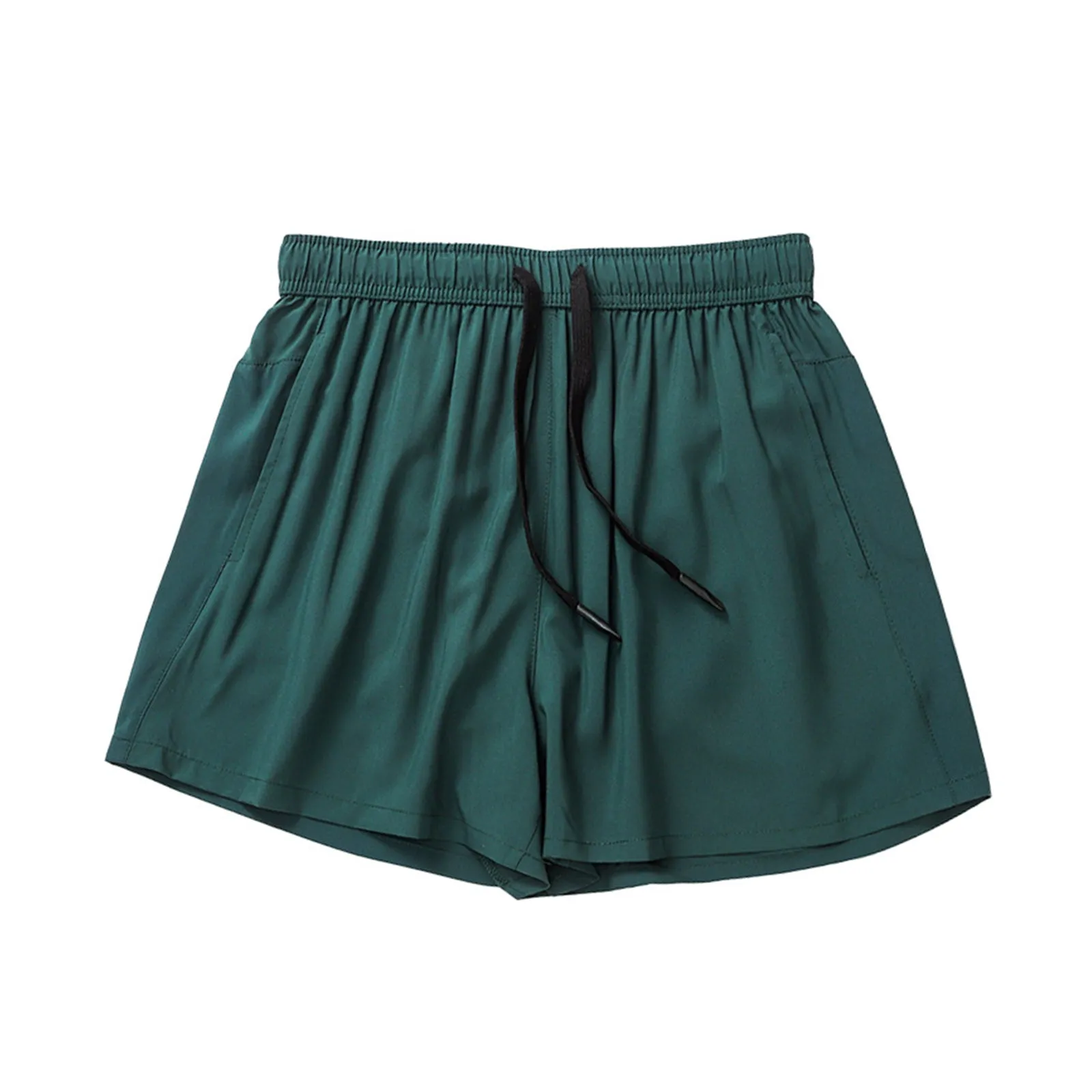 SOLID COLOR 5'' INSEAM INSEAM RUNNING SHORTS