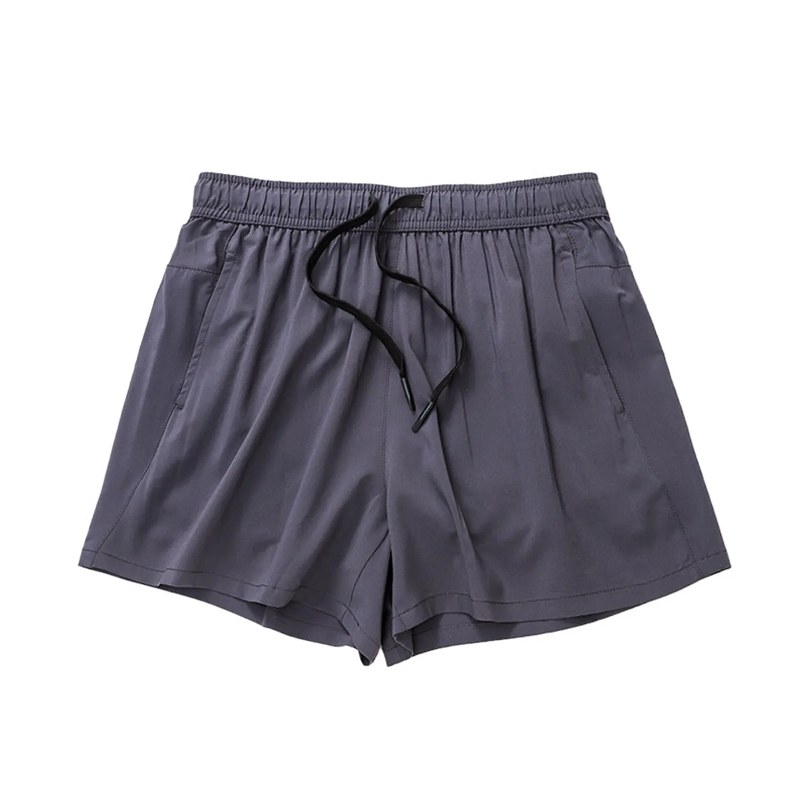 SOLID COLOR 5'' INSEAM INSEAM RUNNING SHORTS