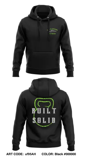 Solid Ground Fitness Core Men's Hooded Performance Sweatshirt -  uf95AH