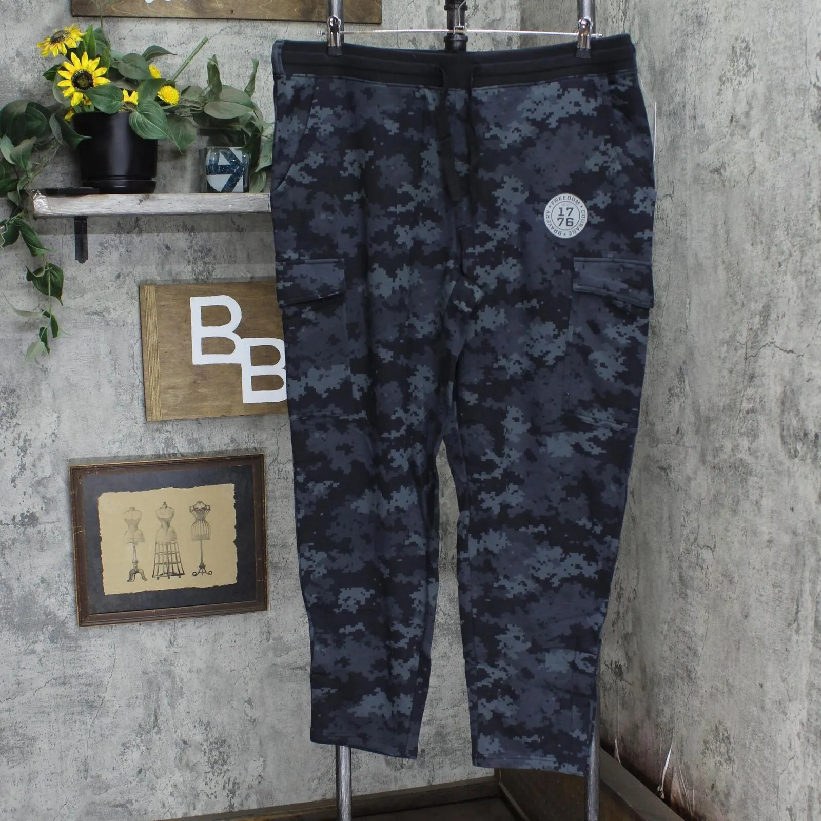 Sonoma Mens Cargo Jogger Pants with Belt Loops NR34J104RGA
