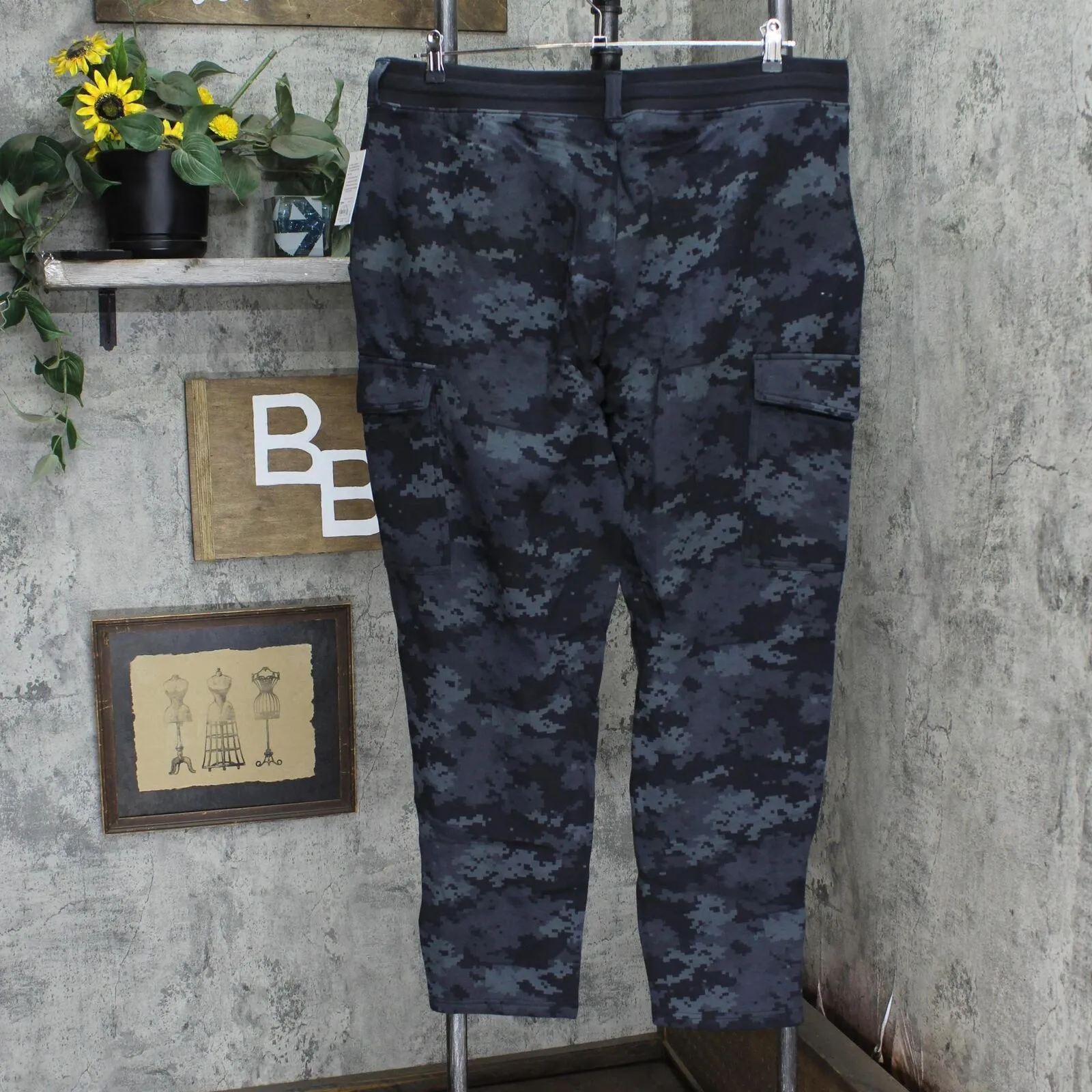 Sonoma Mens Cargo Jogger Pants with Belt Loops NR34J104RGA
